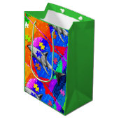 Sac Cadeau Moyen Requin autiste (Devant Angle)