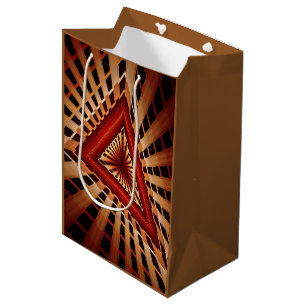 Sac Cadeau Moyen Réseau d'Imaginaires 3D Conception graphique fract