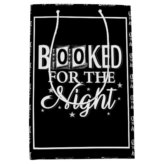 Sac Cadeau Moyen Réservé Pour La Nuit (Devant)