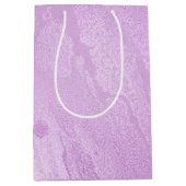 Sac Cadeau Moyen Résumé Violet Féminin (Devant)