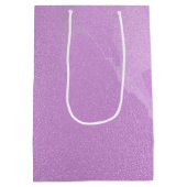 Sac Cadeau Moyen Résumé Violet Féminin (Dos)
