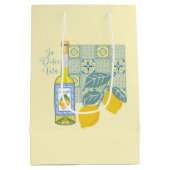 Sac Cadeau Moyen Rétro de la ferme de citron (Dos)