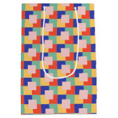 Sac Cadeau Moyen Retro Meilleur Grad Jamais Photo Graduation (Dos)