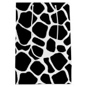 Sac Cadeau Moyen Retro Vibe Rustique Vache Cacher Motif Poster de a (Dos)