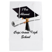 Sac Cadeau Moyen Réunion de classe secondaire Casquette (Dos)