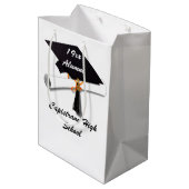 Sac Cadeau Moyen Réunion de classe secondaire Casquette (Dos Angle)