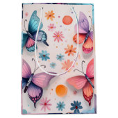 Sac Cadeau Moyen Rêves de Papillon (Devant)