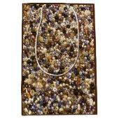 Sac Cadeau Moyen Richesse Des Perles De Semence (Devant)