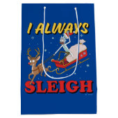 Sac Cadeau Moyen Rick et Morty | I Always Sleigh (Dos)