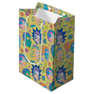 Sac Cadeau Moyen RICK ET MORTY™ Motif de famille Smith infecté