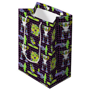 Sac Cadeau Moyen RICK ET MORTY™ Motif du portail de prélèveme