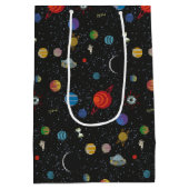 Sac Cadeau Moyen RICK ET MORTY™ | Motif spatial (Dos)