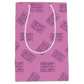 SAC CADEAU MOYEN RICK ET MORTY™ | NE PAS DÉVELOPPER MON APP (Devant)