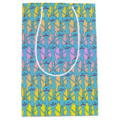 Sac Cadeau Moyen RICK ET MORTY™ | Rainbow M. Meeseeks Motif (Devant)