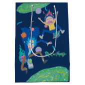 Sac Cadeau Moyen RICK ET MORTY™ | Saut de portail infecté (Dos)