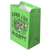 Sac Cadeau Moyen RICK ET MORTY™ | Tomber Dans La Tva Acide (Dos Angle)