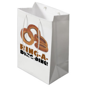 Sac Cadeau Moyen Ring-a-Ding-Ding Onion Mariage Félicats Fiançaille