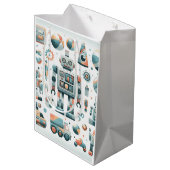 Sac Cadeau Moyen Robots (Dos Angle)