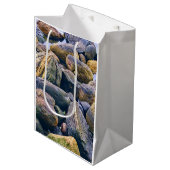 Sac Cadeau Moyen Rochers colorés (Devant Angle)