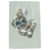 Sac Cadeau Moyen Rococo Rich Motif design avec Masques (Devant)