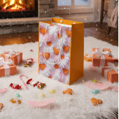 Sac Cadeau Moyen Romantic Heart Pattern Gift Bag