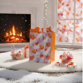 Sac Cadeau Moyen Romantic Heart Pattern Gift Bag