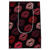 Sac Cadeau Moyen Romantic Lip Print Gift Bag (Dos)