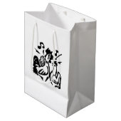 Sac Cadeau Moyen Rooster (Devant Angle)