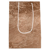 Sac Cadeau Moyen Rose Gold Chic Glamour  (Dos)