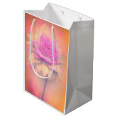 Sac Cadeau Moyen rose pourpre (Dos Angle)