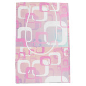 Sac cadeau moyen rose rétro (Devant)