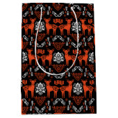 Sac Cadeau Moyen Rosemaling Norwegian Folk Art (Devant)