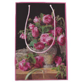Sac Cadeau Moyen Roses roses (par Ferdinand Georg Waldmüller) (Devant)