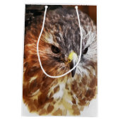 SAC CADEAU MOYEN ROUGE TAILLÉ HAWK (Dos)