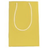 Sac Cadeau Moyen Royal Gold Solid Plain Color (Devant)