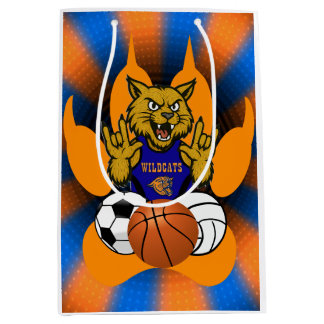 SAC CADEAU MOYEN RSD WILDCATS SPORTS WRAPPER PAPIER