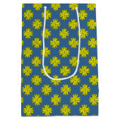 Sac Cadeau Moyen Ruban de trèfle jaune par Kenneth Yoncich (Dos)