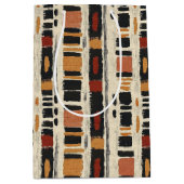 Sac Cadeau Moyen Rustic Mudcloth Geometric Pattern (3) (Devant)