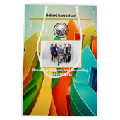 Sac Cadeau Moyen Sac-cadeau Cadeau d'entreprise (Ventes) (Dos)