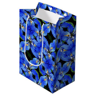 Sac Cadeau Moyen Sac-cadeau Med Blue Iris