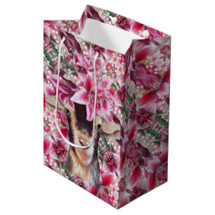 Sac Cadeau Moyen Sac-cadeau Med Lily la chèvre