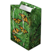 Sac Cadeau Moyen Sac-cadeau Med Monarch sur Bouges de pin (Dos Angle)