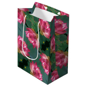 Sac Cadeau Moyen Sac-cadeau Med Pink Lotus