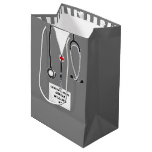 Sac Cadeau Moyen Sac-cadeau moyen pour les diplômés Médicale