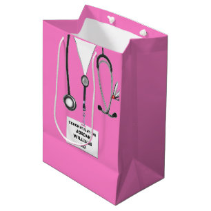 Sac Cadeau Moyen Sac-cadeau moyen pour les diplômés Médicale