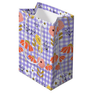 Sac Cadeau Moyen Sac-cadeau orange et jaune