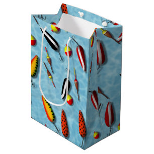 Sac Cadeau Moyen Sac-cadeau - Plaques de pêche et leurres