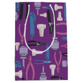 Sac Cadeau Moyen Sac-cadeau pour femme électricienne moyenne (Devant)