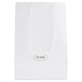 Sac Cadeau Moyen Sacoche cadeau papillon peint à la main (Dos)