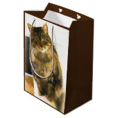 Sac Cadeau Moyen Sacoche-cadeau pour chats cuits (Dos Angle)
